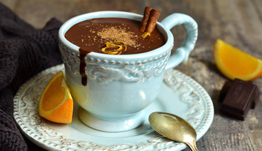 Hot Chocolate and Orange Cinnamon Tea